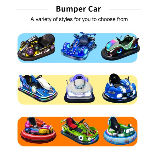 Good Quality Cheap LED Lights Music Drift Bumper Car Electric Bumper Cars