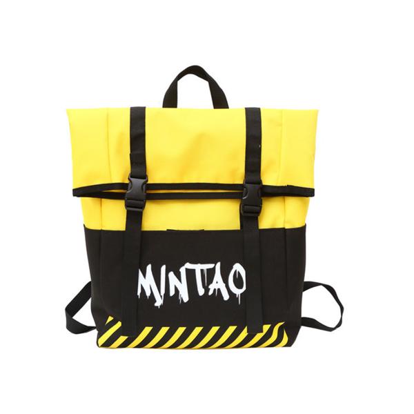Ins is a hot seller of backpacks for male lovers, Korean version of fashion and individuality bag