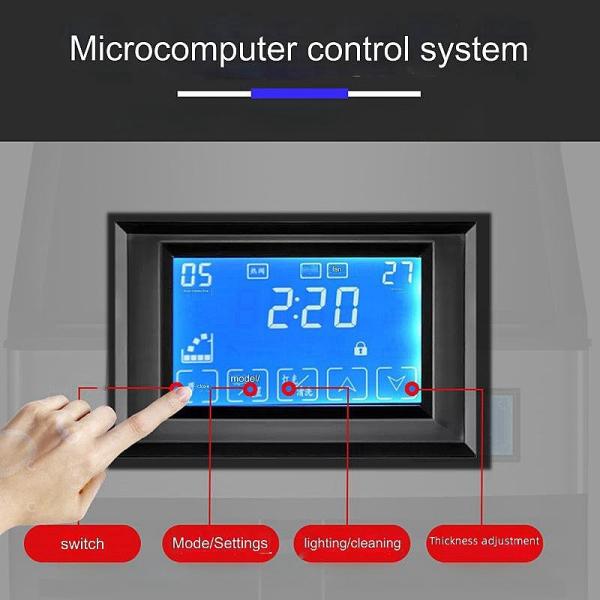 200W Automatic Ice Maker Vending Machine with Automatic Cleaning and Other Compressor