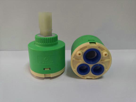 100º Turning Angle Shower Faucet Valve Cartridge 10-12N.M Tightening Torque