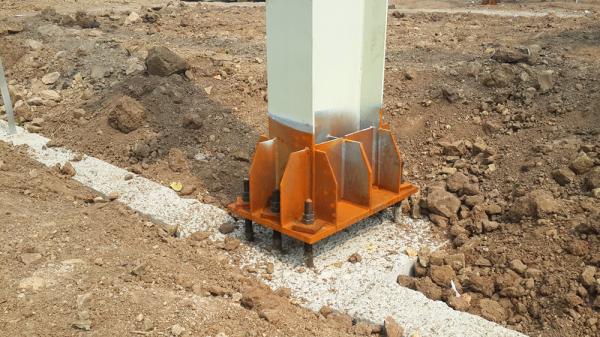 Oficina pre projetada da construção de aço para a produção elétrica do dispositivo