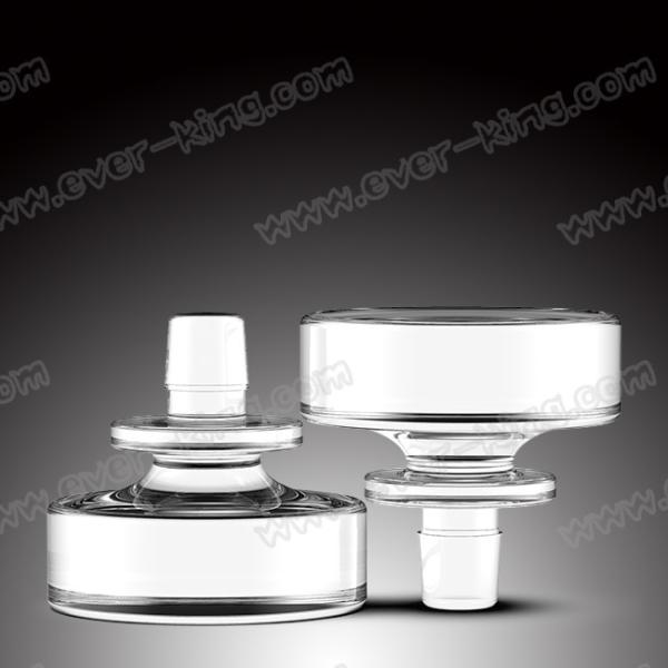 Крышка бутылки бесцветного стекла верхнего сегмента супер для роскошного ликера