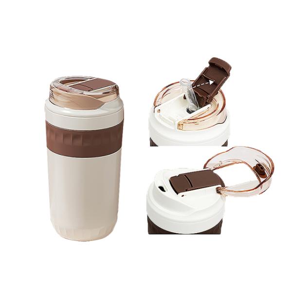 Outdoor Stainless Steel Insulated Coffee Mug Vacuum Flasks Cups 350ml Kids Water Bottles