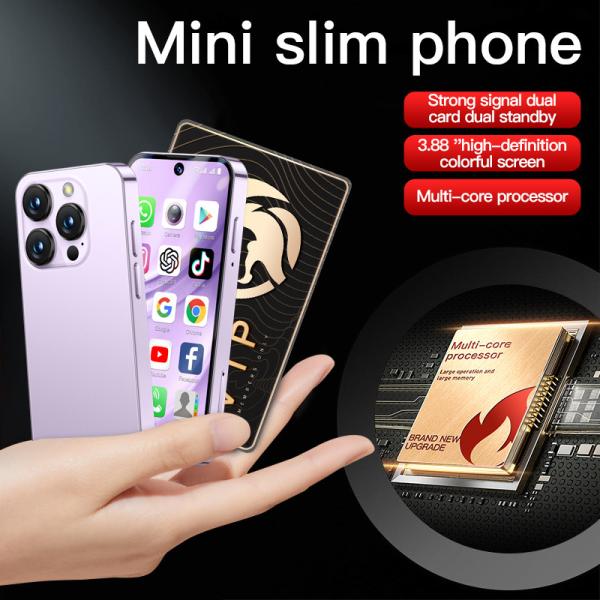 XS19 Pro Mini 4G Smart Phone 384*854 TFT Resolution MT6762 Quad Core Smart Phone