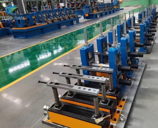 Carbon Steel Tube Mill Welded Pipe Machine 30-120 m/min
