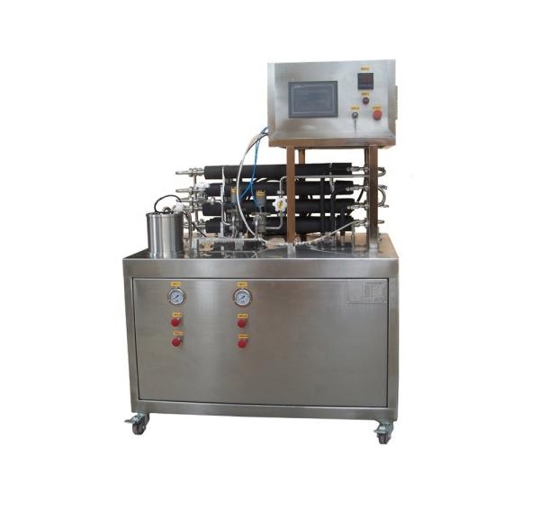 Máquina de esterilização de laboratório de leite UHT de 50L para equipamento de processamento e esterilização de sumos
