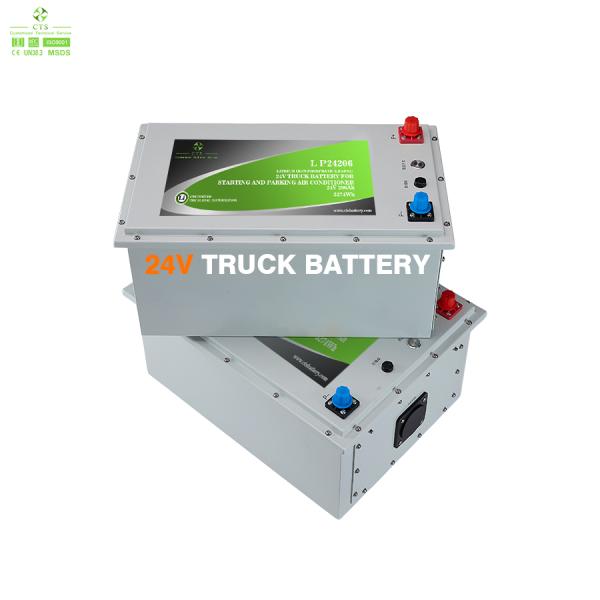 Batterie de démarrage lithium haute performance CTS, haute CCA 2500A, pour camion, 24V 200Ah 280Ah, climatiseur de stationnement pour camion