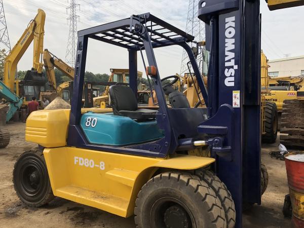 Komatsu 8 Ton Forklift Heavy Load Capacity for Construction Efficiency and Performance