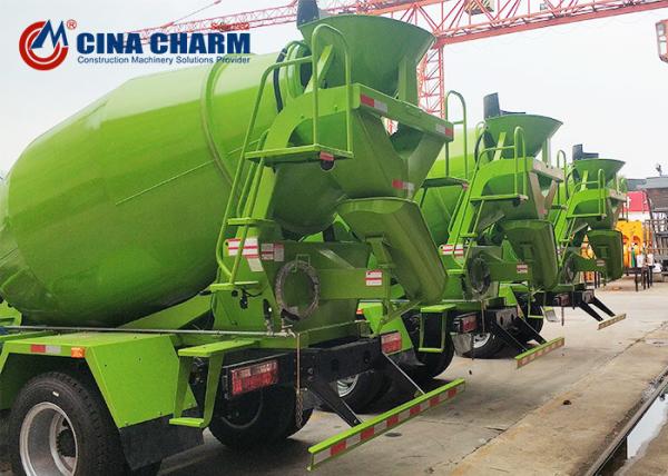 Sinotruk HOWO 6*4 Ready Mix Concrete Truck 5 Cubic Meters For Construction