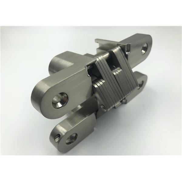 Bisagra invisible cepillada del níquel SOSS para la puerta de plegamiento de madera interior de la puerta