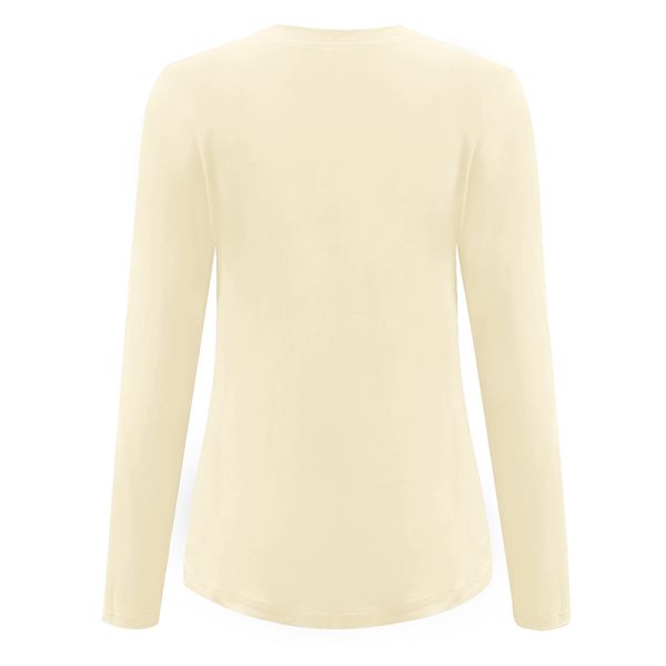 Reversible Mock Neck Oversized Long Sleeve T-Shirt with 3D Printing Custom Logo