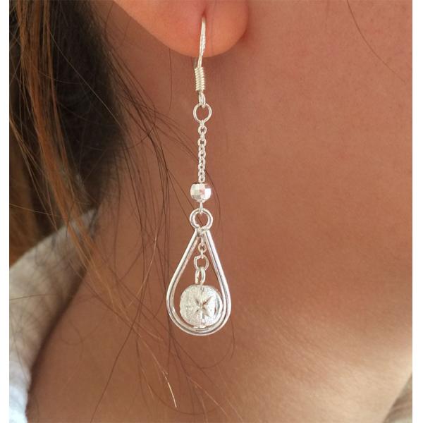 990 стерлинговых серебряных серег падения Tassel 0.19oz серег 7.1cm ювелирных изделий длинных