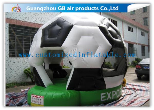 Inflatable Football Bouncer , Soccer Inflatable Bounce House , Football Jumping