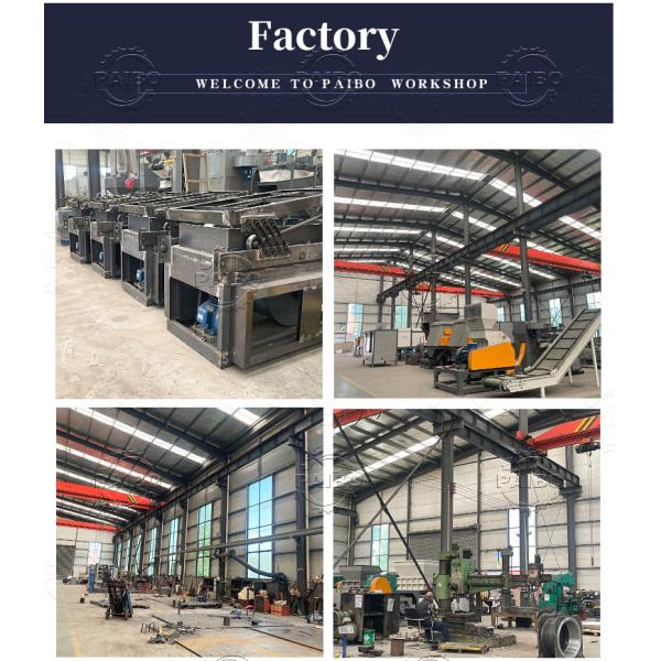 Cheap Plastic Shredder Machine PET Bottle Crushing Crusher Machine For PP Woven Jumbo Big Bags