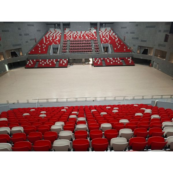 UV Engineered Eco-friendly Weather Resistant Fixed Seating and Bleacher Seats for Stadiums