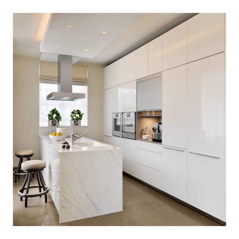 YALIG's Luxury Lacquer Furniture Custom Modular Designs for Modern Kitchen Cabinets