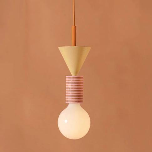 Nordic Lamp Wood LED Pendant Lights Kitchen Home Decor mini pendant lamp(WH-AP-595)