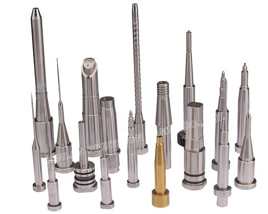 SKD61 Material Mold Core Pins with 48-52hHRC Hardness for Customized OEM Plastic Mould Parts
