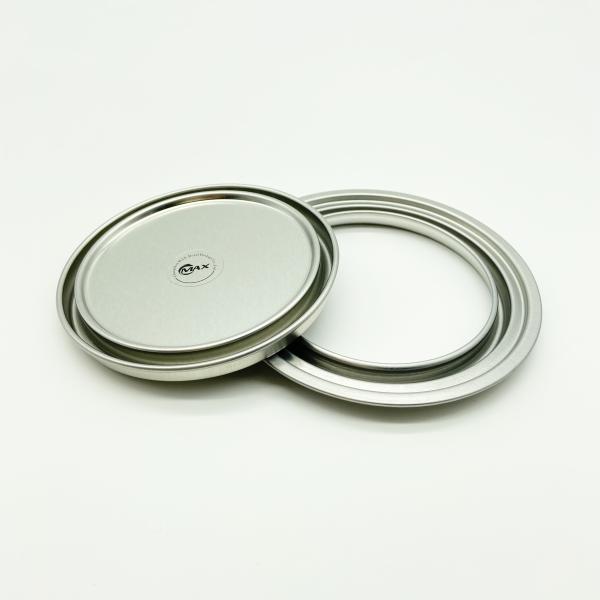 1L 105mm Round Prime Tinplate Metal Jar Lids For Paint Can