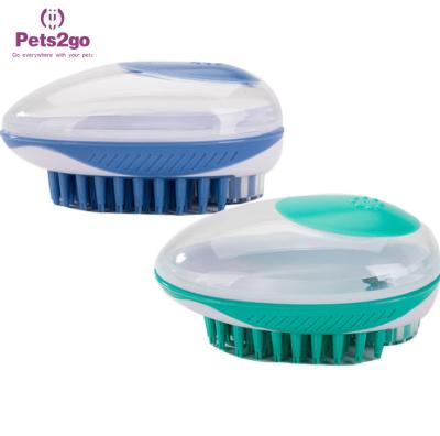 Animal de estimação da escova de 11*7.5*6CM que banha a ferramenta para Cat Cleaning