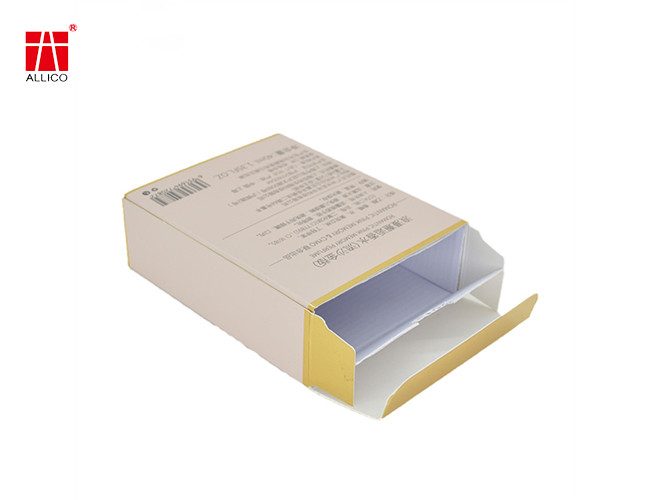 коробка бумаги карты 200gsm складная упаковывая на код 4819200000 Hs духов