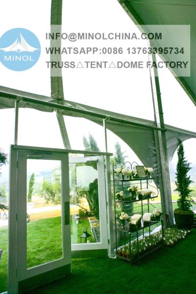 Hard Pressed Outdoor Party Tent High Reinforce Aluminum