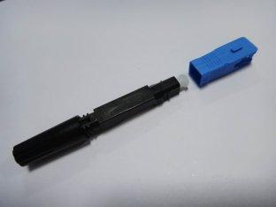 Type rapide connecteur rapide optique de bloc supérieur de Sc UPC 60mm de conector d'ensemble de champ de FTTH de fibre