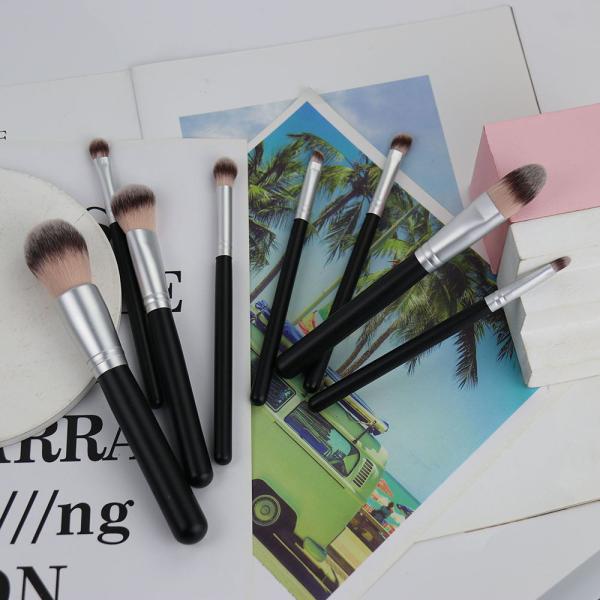 Beauty Cosmetic Makeup Brush Set 8 Pieces Custom Private Label Classical Style