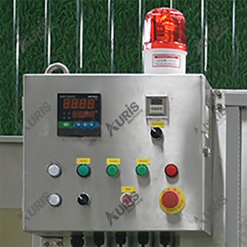 Máquina elétrica de aço inoxidável de cozimento da repreensão do amendoim da máquina de processamento 304 das porcas