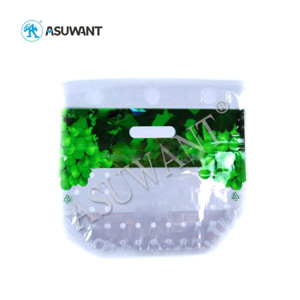 Clear VMPET 1kg-5kg Resealable Anti Fog Package Bags For Fruit