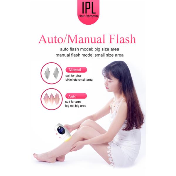 Terapia da acne do dispositivo da beleza do uso da casa da remoção do cabelo do Ipl com garantia de 1 ano