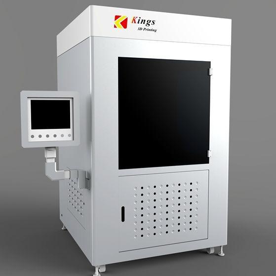 Kings Industrial Big 3D Printers Stereolithigraphy Apparatus Technology For Car Model