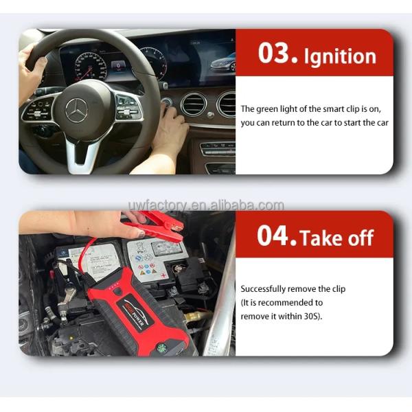 Nominal Voltage 7.68kwh/10.24kwh/12.8kwh/15.36kwh 20000mA Car Jump Starter 600A Portable Car Charger Booster Power Bank