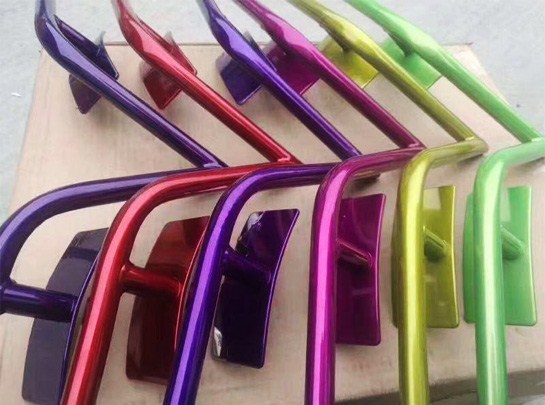Pure Polyester Powder Coating Paint , Bicycle Powder Coating RAL Colors