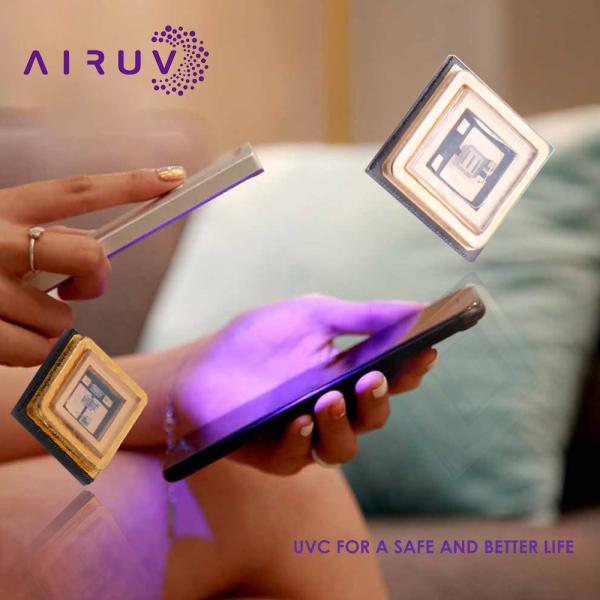 обломок приведенный 0.5W 1W УЛЬТРАФИОЛЕТОВЫЕ 250-260nm 260-270nm 270-280nm SMD 3535 UVC для очистителя воздуха и очистителя воды