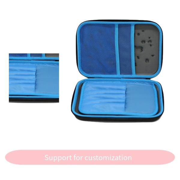 Fashion Hard EVA Pencil Case Pencil Pouch With Embossed LOGO For Kids