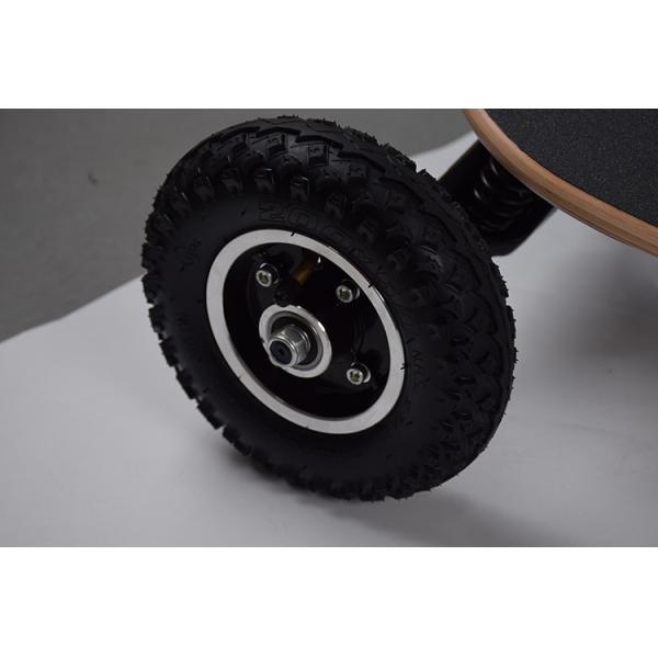 4 Wheel Long Range Electric Longboard Belt Motor Dual Drive 200mAh Capacity
