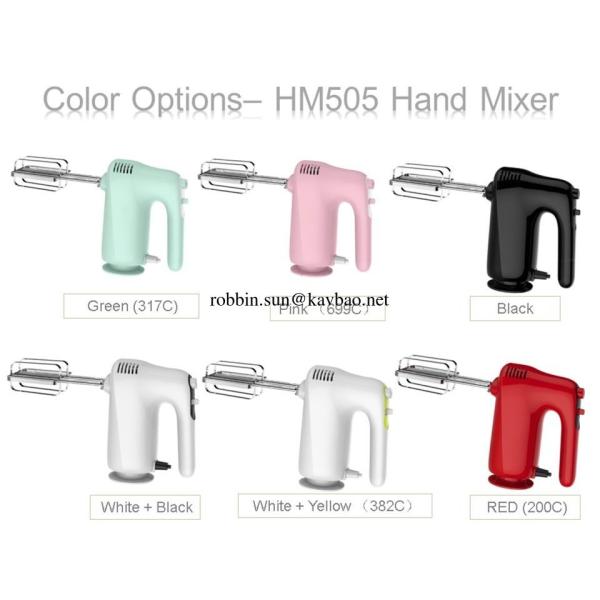 Cute Slim Pink HM505 Hand Mixer
