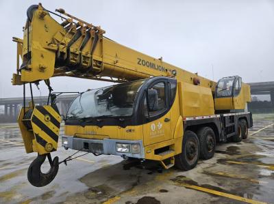 Yellow Used Zoomlion ZTC1000 Second Hand Crane 40m Lifting Height