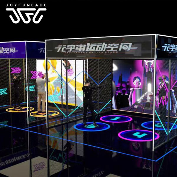 MultiplayerVR Simulator Arcade machine  VR Metaverse Motion Space Modular Immersive Simulator  VR Universe Motion Space Arcade Machine Metaverse Pop-Up Simulator Station for Entertainment Centers