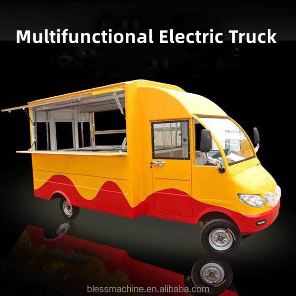 Stainless Steel Snack Food Catering Truck for and Durable Home Business in 's Market