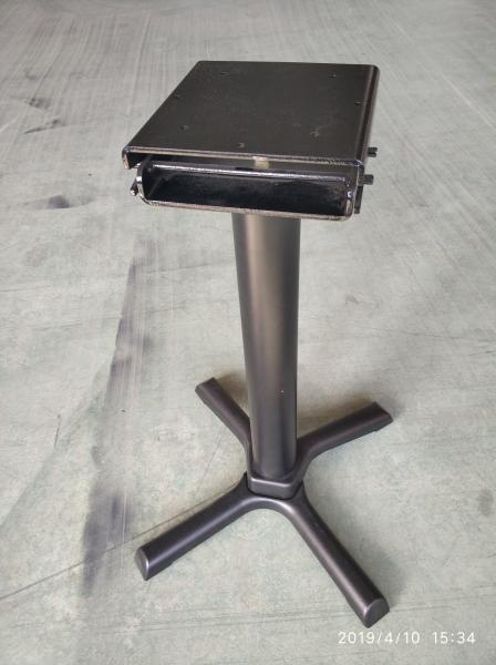 Space Saving Folded Cast Iron Table Commercial Furniture For Restaurant