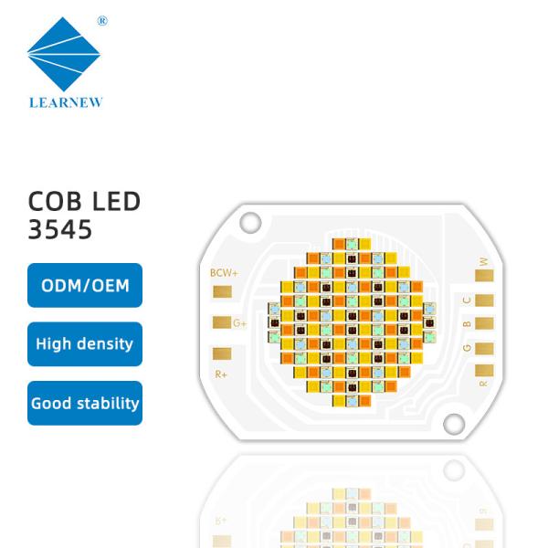 3545 Rgbcw Led Cob 350w Chip Led Cob de cinco cores 45-48v Ra95 Para fotografia Luz