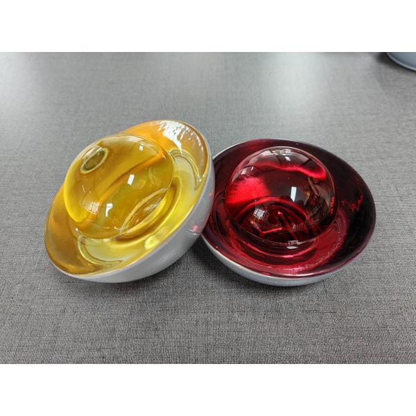 ROADSAFE Glass Road Stud Traffic Cat Eye Reflector Glass Warning Light Glow In The Dark Dock Lights Driveway Road Marker Light