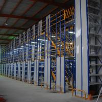 Plateforme de mezzanine à plusieurs niveaux, systèmes de plancher de mezzanine avec support de rack