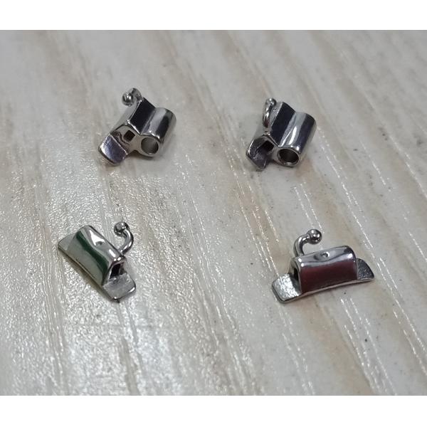 Orthodontic MBT Buccal Tube Stainless Steel Dental Consumables with CE Certification