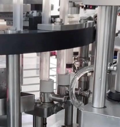 Automatic liquid gel prefilled syringe filling capping labeling machine injection filling machine
