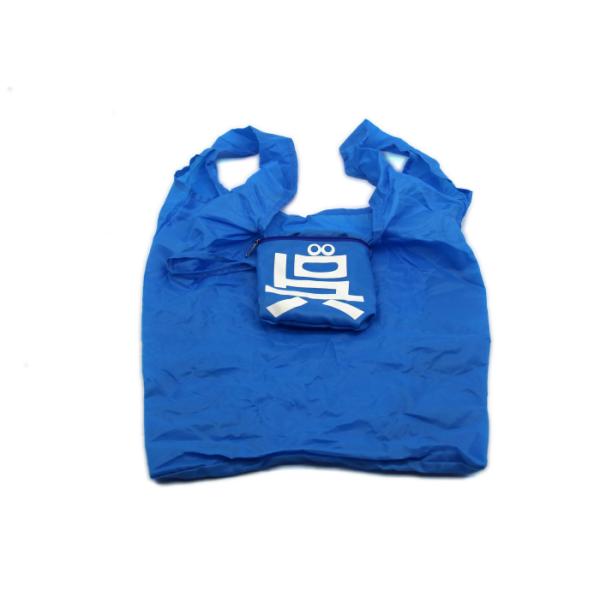 Custom Printed Polyester Folding Shopping Bag Reusable Grocery Foldable Tote Bag