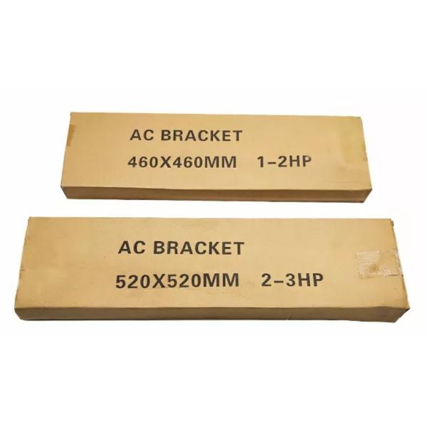 Square Hole Outdoor Wall Mounting Bracket Folding For Air Conditioner