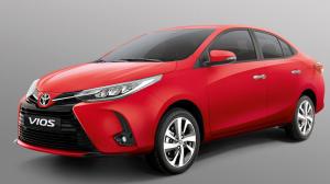 Sedan médio dos carros elétricos 190km/H Max Speed FWD 5 Seater de Toyota Vios